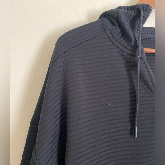 Nike Ribbed Jacket Size Medium Black - Picture 3 of 5